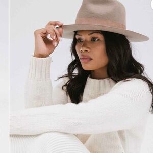 Gigi Pip Fedora Hat NEW size 55